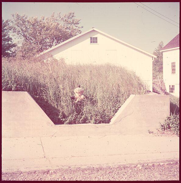 [235 Miscellaneous Views: Street Furniture, Signs, and Architectural Details], Walker Evans (American, St. Louis, Missouri 1903–1975 New Haven, Connecticut), Color film transparency and negative