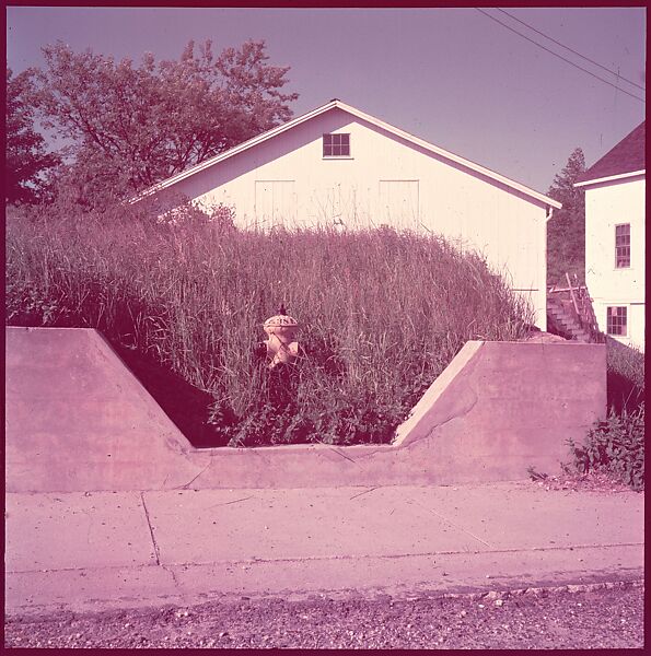 [235 Miscellaneous Views: Street Furniture, Signs, and Architectural Details], Walker Evans (American, St. Louis, Missouri 1903–1975 New Haven, Connecticut), Color film transparency and negative