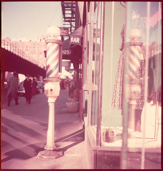 [235 Miscellaneous Views: Street Furniture, Signs, and Architectural Details], Walker Evans (American, St. Louis, Missouri 1903–1975 New Haven, Connecticut), Color film transparency and negative