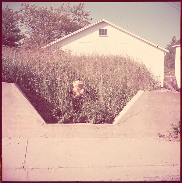 [235 Miscellaneous Views: Street Furniture, Signs, and Architectural Details], Walker Evans (American, St. Louis, Missouri 1903–1975 New Haven, Connecticut), Color film transparency and negative