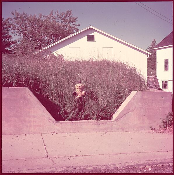 [235 Miscellaneous Views: Street Furniture, Signs, and Architectural Details], Walker Evans (American, St. Louis, Missouri 1903–1975 New Haven, Connecticut), Color film transparency and negative