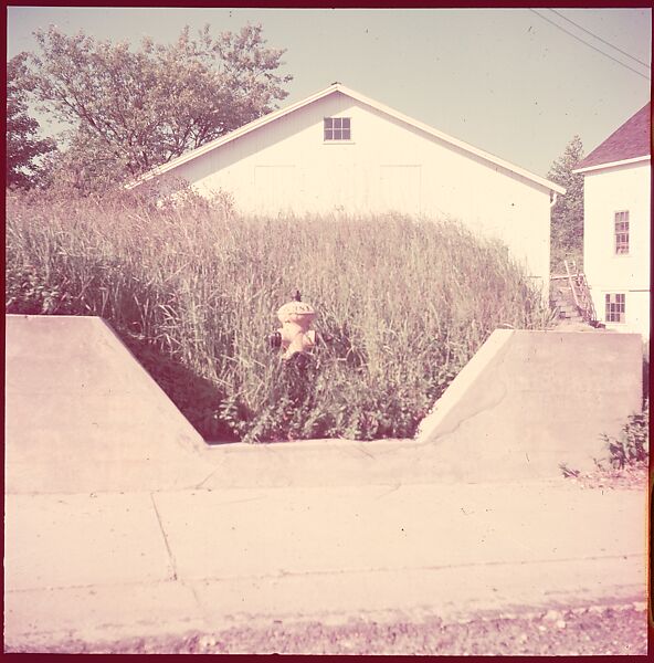 [235 Miscellaneous Views: Street Furniture, Signs, and Architectural Details], Walker Evans (American, St. Louis, Missouri 1903–1975 New Haven, Connecticut), Color film transparency and negative