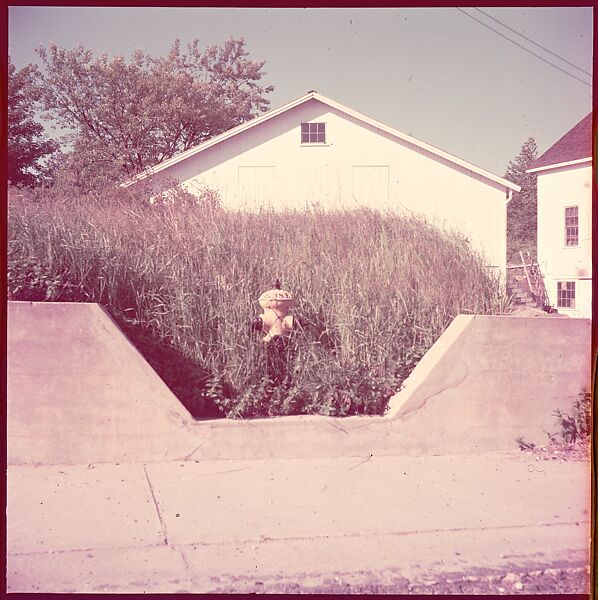 [235 Miscellaneous Views: Street Furniture, Signs, and Architectural Details], Walker Evans (American, St. Louis, Missouri 1903–1975 New Haven, Connecticut), Color film transparency and negative