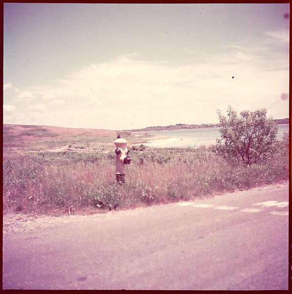 [235 Miscellaneous Views: Street Furniture, Signs, and Architectural Details], Walker Evans (American, St. Louis, Missouri 1903–1975 New Haven, Connecticut), Color film transparency and negative