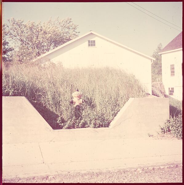 [235 Miscellaneous Views: Street Furniture, Signs, and Architectural Details], Walker Evans (American, St. Louis, Missouri 1903–1975 New Haven, Connecticut), Color film transparency and negative