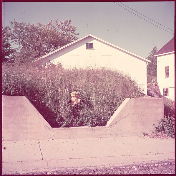 [235 Miscellaneous Views: Street Furniture, Signs, and Architectural Details], Walker Evans (American, St. Louis, Missouri 1903–1975 New Haven, Connecticut), Color film transparency and negative
