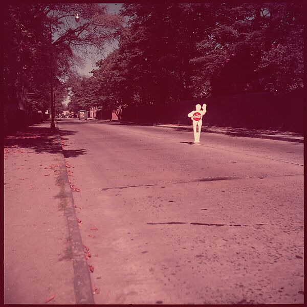 [235 Miscellaneous Views: Street Furniture, Signs, and Architectural Details], Walker Evans (American, St. Louis, Missouri 1903–1975 New Haven, Connecticut), Color film transparency and negative