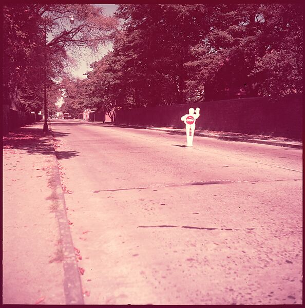 [235 Miscellaneous Views: Street Furniture, Signs, and Architectural Details], Walker Evans (American, St. Louis, Missouri 1903–1975 New Haven, Connecticut), Color film transparency and negative