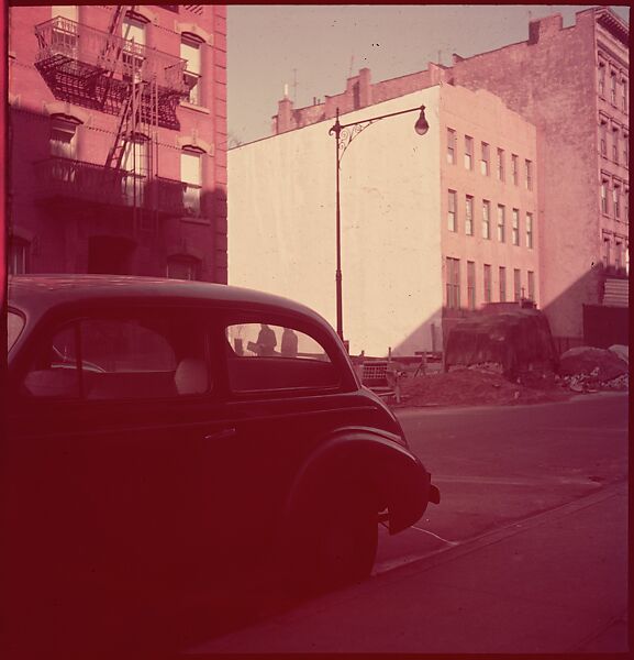 [235 Miscellaneous Views: Street Furniture, Signs, and Architectural Details], Walker Evans (American, St. Louis, Missouri 1903–1975 New Haven, Connecticut), Color film transparency and negative