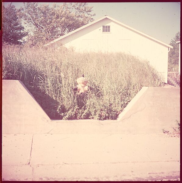 [235 Miscellaneous Views: Street Furniture, Signs, and Architectural Details], Walker Evans (American, St. Louis, Missouri 1903–1975 New Haven, Connecticut), Color film transparency and negative