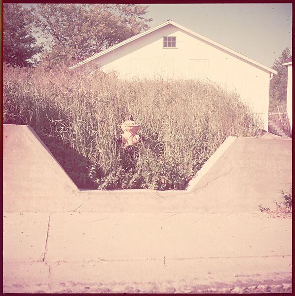 [235 Miscellaneous Views: Street Furniture, Signs, and Architectural Details], Walker Evans (American, St. Louis, Missouri 1903–1975 New Haven, Connecticut), Color film transparency and negative