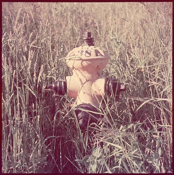 [235 Miscellaneous Views: Street Furniture, Signs, and Architectural Details], Walker Evans (American, St. Louis, Missouri 1903–1975 New Haven, Connecticut), Color film transparency and negative