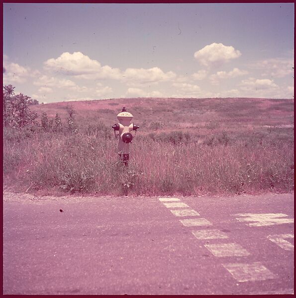 [235 Miscellaneous Views: Street Furniture, Signs, and Architectural Details], Walker Evans (American, St. Louis, Missouri 1903–1975 New Haven, Connecticut), Color film transparency and negative