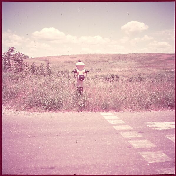 [235 Miscellaneous Views: Street Furniture, Signs, and Architectural Details], Walker Evans (American, St. Louis, Missouri 1903–1975 New Haven, Connecticut), Color film transparency and negative