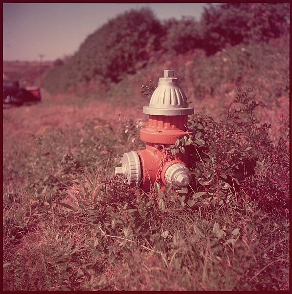[235 Miscellaneous Views: Street Furniture, Signs, and Architectural Details], Walker Evans (American, St. Louis, Missouri 1903–1975 New Haven, Connecticut), Color film transparency and negative