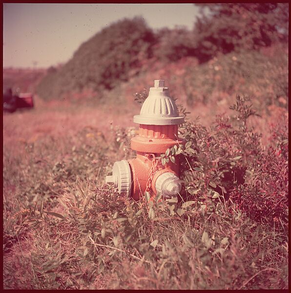 [235 Miscellaneous Views: Street Furniture, Signs, and Architectural Details], Walker Evans (American, St. Louis, Missouri 1903–1975 New Haven, Connecticut), Color film transparency and negative