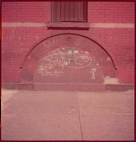 [235 Miscellaneous Views: Street Furniture, Signs, and Architectural Details], Walker Evans (American, St. Louis, Missouri 1903–1975 New Haven, Connecticut), Color film transparency and negative