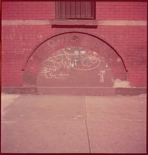 [235 Miscellaneous Views: Street Furniture, Signs, and Architectural Details], Walker Evans (American, St. Louis, Missouri 1903–1975 New Haven, Connecticut), Color film transparency and negative