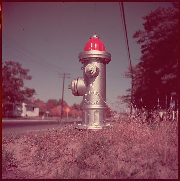 [235 Miscellaneous Views: Street Furniture, Signs, and Architectural Details], Walker Evans (American, St. Louis, Missouri 1903–1975 New Haven, Connecticut), Color film transparency and negative