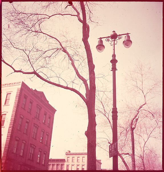 [235 Miscellaneous Views: Street Furniture, Signs, and Architectural Details], Walker Evans (American, St. Louis, Missouri 1903–1975 New Haven, Connecticut), Color film transparency and negative