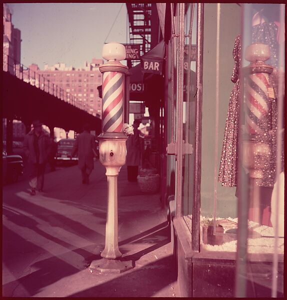 [235 Miscellaneous Views: Street Furniture, Signs, and Architectural Details], Walker Evans (American, St. Louis, Missouri 1903–1975 New Haven, Connecticut), Color film transparency and negative