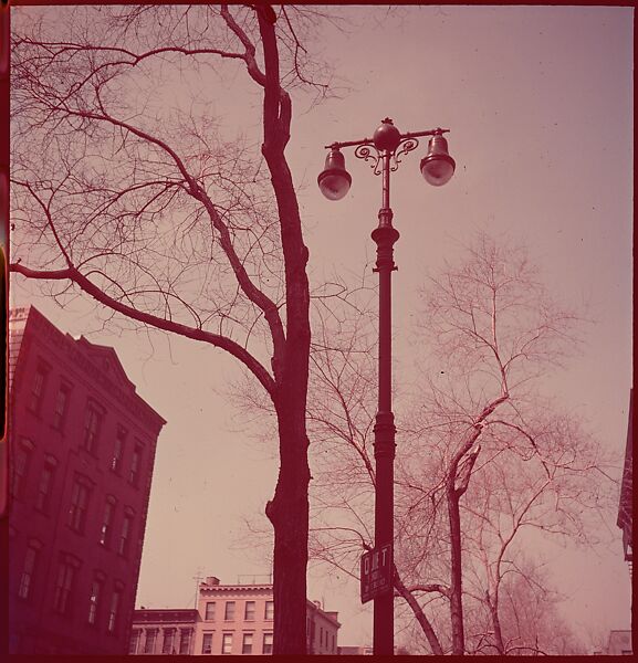 [235 Miscellaneous Views: Street Furniture, Signs, and Architectural Details], Walker Evans (American, St. Louis, Missouri 1903–1975 New Haven, Connecticut), Color film transparency and negative