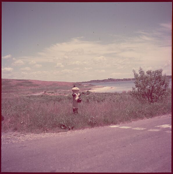 [235 Miscellaneous Views: Street Furniture, Signs, and Architectural Details], Walker Evans (American, St. Louis, Missouri 1903–1975 New Haven, Connecticut), Color film transparency and negative