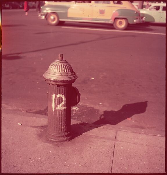 [235 Miscellaneous Views: Street Furniture, Signs, and Architectural Details], Walker Evans (American, St. Louis, Missouri 1903–1975 New Haven, Connecticut), Color film transparency and negative