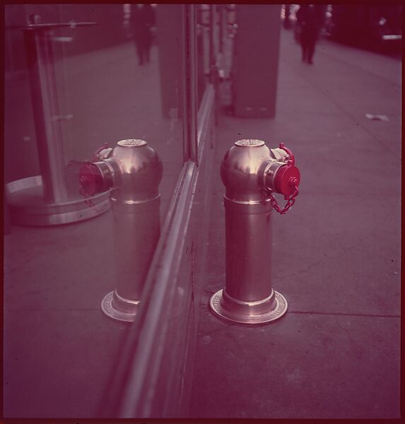 [235 Miscellaneous Views: Street Furniture, Signs, and Architectural Details], Walker Evans (American, St. Louis, Missouri 1903–1975 New Haven, Connecticut), Color film transparency and negative