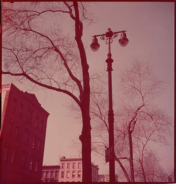 [235 Miscellaneous Views: Street Furniture, Signs, and Architectural Details], Walker Evans (American, St. Louis, Missouri 1903–1975 New Haven, Connecticut), Color film transparency and negative
