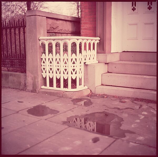 [235 Miscellaneous Views: Street Furniture, Signs, and Architectural Details], Walker Evans (American, St. Louis, Missouri 1903–1975 New Haven, Connecticut), Color film transparency and negative