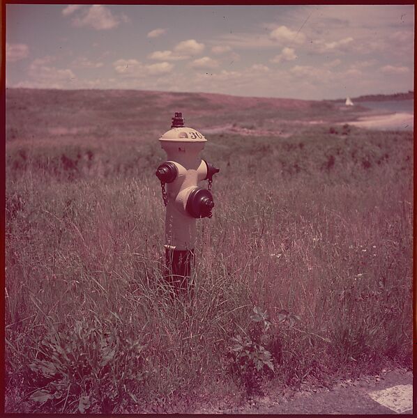 [235 Miscellaneous Views: Street Furniture, Signs, and Architectural Details], Walker Evans (American, St. Louis, Missouri 1903–1975 New Haven, Connecticut), Color film transparency and negative