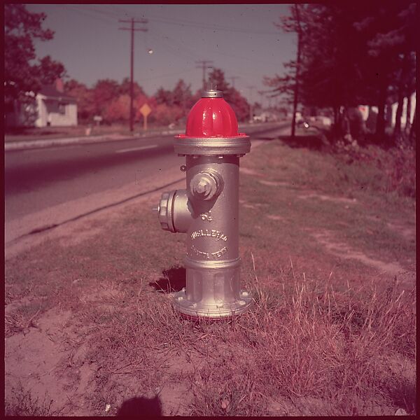 [235 Miscellaneous Views: Street Furniture, Signs, and Architectural Details], Walker Evans (American, St. Louis, Missouri 1903–1975 New Haven, Connecticut), Color film transparency and negative