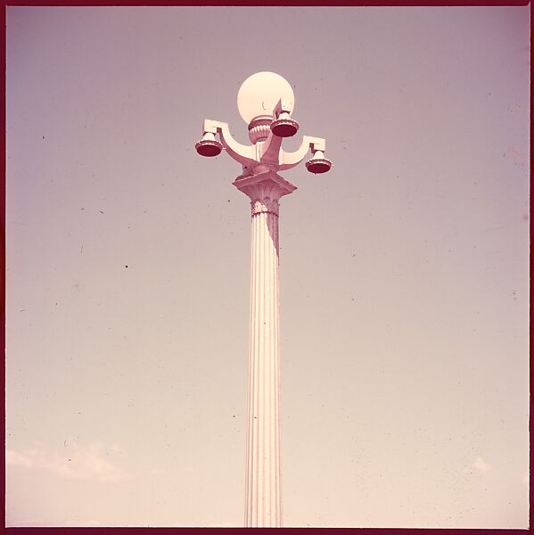 [235 Miscellaneous Views: Street Furniture, Signs, and Architectural Details], Walker Evans (American, St. Louis, Missouri 1903–1975 New Haven, Connecticut), Color film transparency and negative