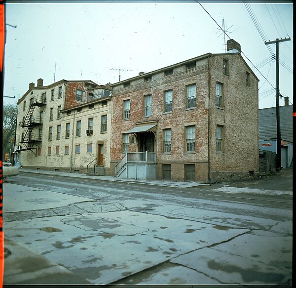 [235 Miscellaneous Views: Street Furniture, Signs, and Architectural Details], Walker Evans (American, St. Louis, Missouri 1903–1975 New Haven, Connecticut), Color film transparency and negative