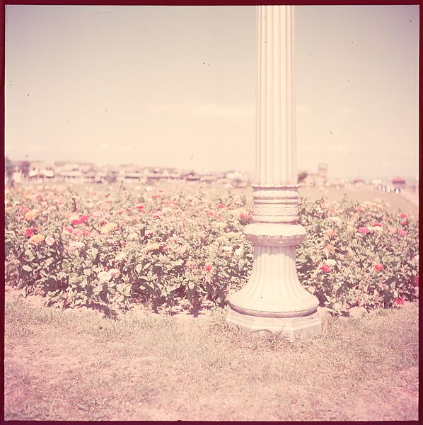 [235 Miscellaneous Views: Street Furniture, Signs, and Architectural Details], Walker Evans (American, St. Louis, Missouri 1903–1975 New Haven, Connecticut), Color film transparency and negative
