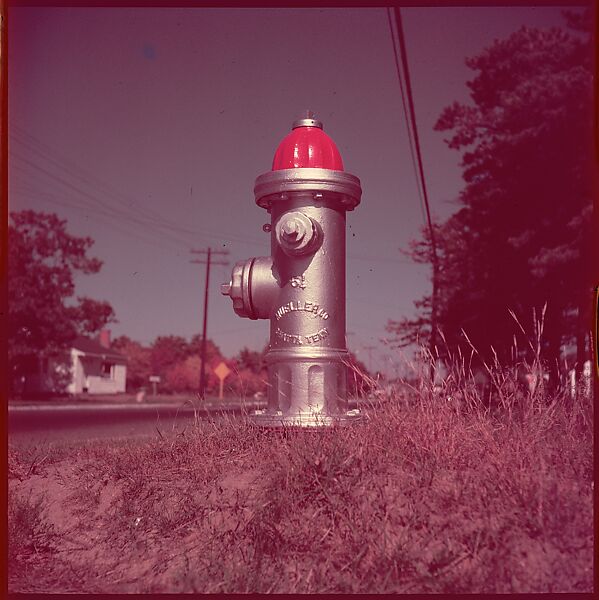 [235 Miscellaneous Views: Street Furniture, Signs, and Architectural Details], Walker Evans (American, St. Louis, Missouri 1903–1975 New Haven, Connecticut), Color film transparency and negative