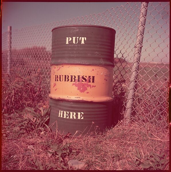 [235 Miscellaneous Views: Street Furniture, Signs, and Architectural Details], Walker Evans (American, St. Louis, Missouri 1903–1975 New Haven, Connecticut), Color film transparency and negative