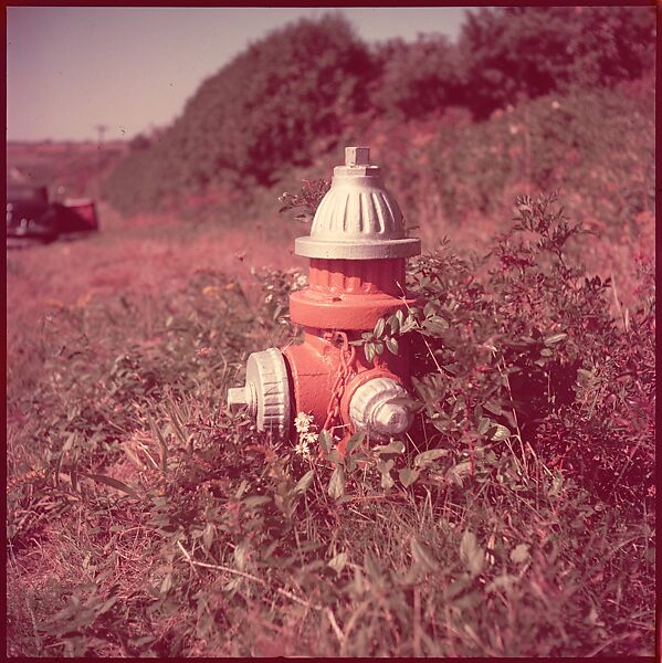 [235 Miscellaneous Views: Street Furniture, Signs, and Architectural Details], Walker Evans (American, St. Louis, Missouri 1903–1975 New Haven, Connecticut), Color film transparency and negative
