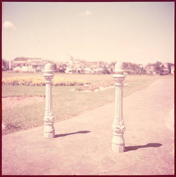 [235 Miscellaneous Views: Street Furniture, Signs, and Architectural Details], Walker Evans (American, St. Louis, Missouri 1903–1975 New Haven, Connecticut), Color film transparency and negative