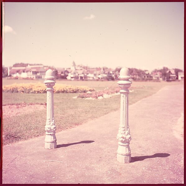 [235 Miscellaneous Views: Street Furniture, Signs, and Architectural Details], Walker Evans (American, St. Louis, Missouri 1903–1975 New Haven, Connecticut), Color film transparency and negative
