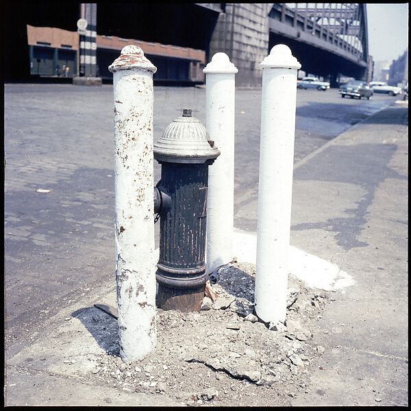 [235 Miscellaneous Views: Street Furniture, Signs, and Architectural Details], Walker Evans (American, St. Louis, Missouri 1903–1975 New Haven, Connecticut), Color film transparency and negative