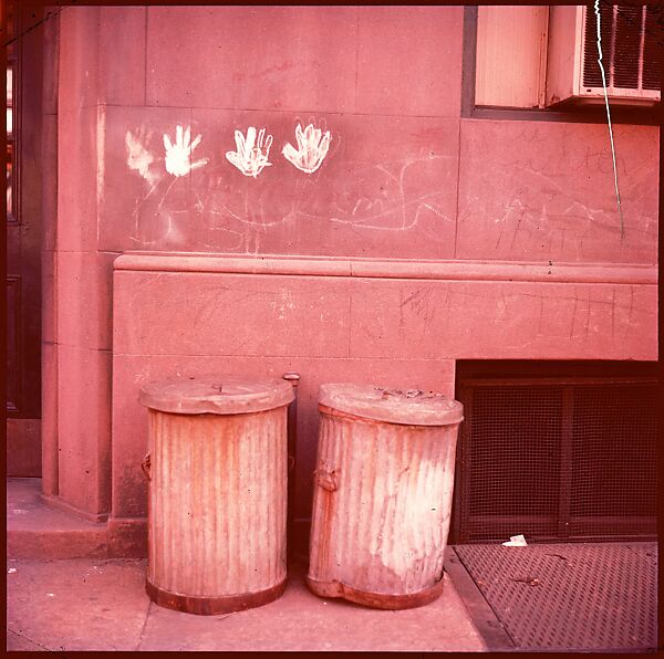 [235 Miscellaneous Views: Street Furniture, Signs, and Architectural Details], Walker Evans (American, St. Louis, Missouri 1903–1975 New Haven, Connecticut), Color film transparency and negative