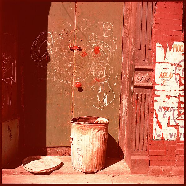 [235 Miscellaneous Views: Street Furniture, Signs, and Architectural Details], Walker Evans (American, St. Louis, Missouri 1903–1975 New Haven, Connecticut), Color film transparency and negative