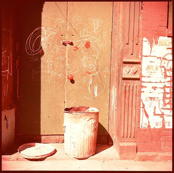 [235 Miscellaneous Views: Street Furniture, Signs, and Architectural Details], Walker Evans (American, St. Louis, Missouri 1903–1975 New Haven, Connecticut), Color film transparency and negative