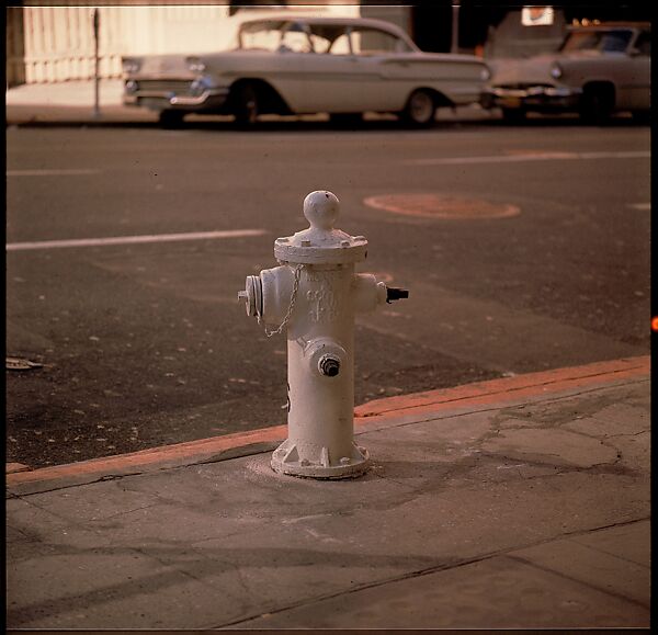 [235 Miscellaneous Views: Street Furniture, Signs, and Architectural Details], Walker Evans (American, St. Louis, Missouri 1903–1975 New Haven, Connecticut), Color film transparency and negative