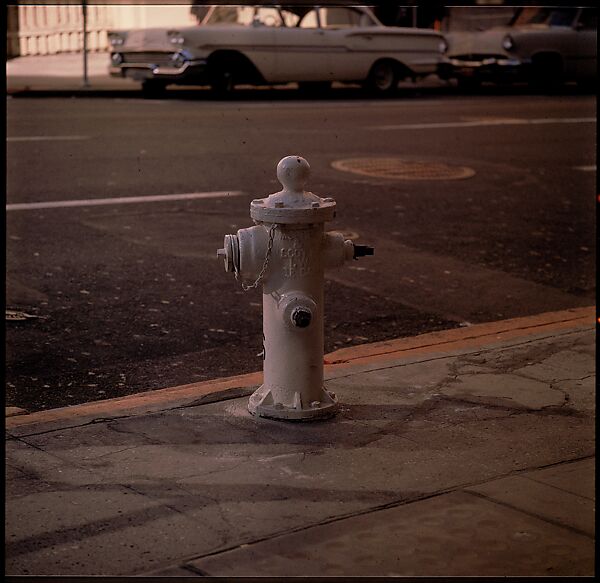 [235 Miscellaneous Views: Street Furniture, Signs, and Architectural Details], Walker Evans (American, St. Louis, Missouri 1903–1975 New Haven, Connecticut), Color film transparency and negative