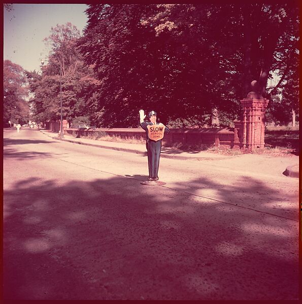 [235 Miscellaneous Views: Street Furniture, Signs, and Architectural Details], Walker Evans (American, St. Louis, Missouri 1903–1975 New Haven, Connecticut), Color film transparency and negative