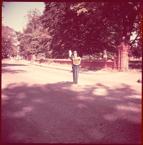 [235 Miscellaneous Views: Street Furniture, Signs, and Architectural Details], Walker Evans (American, St. Louis, Missouri 1903–1975 New Haven, Connecticut), Color film transparency and negative