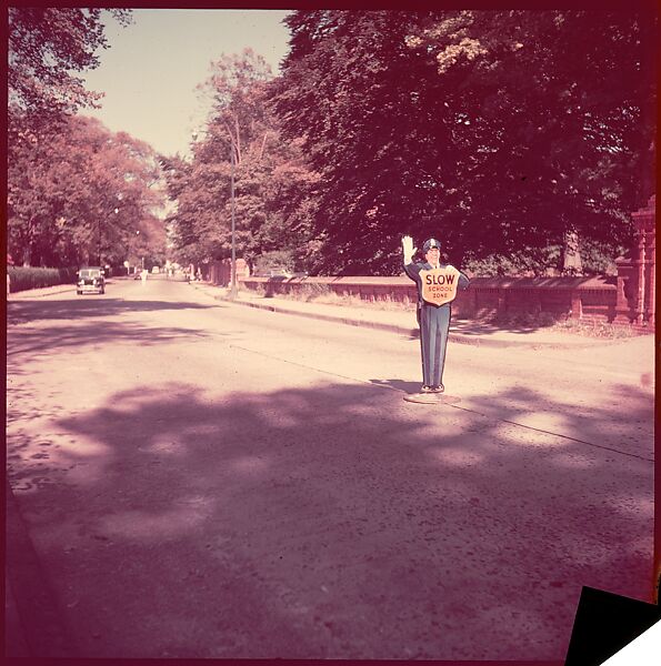 [235 Miscellaneous Views: Street Furniture, Signs, and Architectural Details], Walker Evans (American, St. Louis, Missouri 1903–1975 New Haven, Connecticut), Color film transparency and negative
